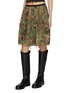 Detail View - Click To Enlarge - R13 - Reversible Knee Length Cotton Kilt Skirt