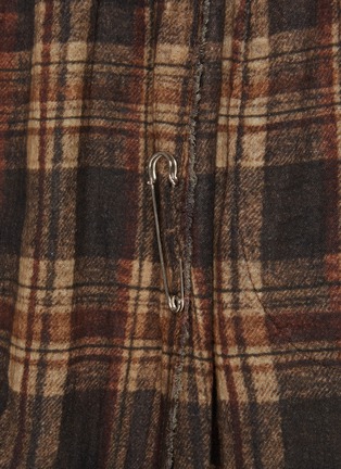  - R13 - Reversible Knee Length Cotton Kilt Skirt