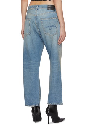 Back View - Click To Enlarge - R13 - X-BF Light Wash Jeans