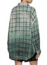 Back View - Click To Enlarge - R13 - Gradient Checkered Cotton Work Shirt