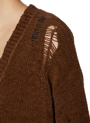  - R13 - Distressed Boyfriend Cardigan
