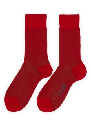 Main View - Click To Enlarge - FALKE - Fine Shadow Crew Socks