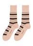 Main View - Click To Enlarge - FALKE - Shirtline Stripes Crew Socks