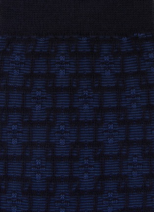 Detail View - Click To Enlarge - FALKE - Tie Pattern Crew Socks