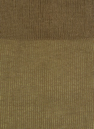 Detail View - Click To Enlarge - FALKE - Fine Shadow Stripe Crew Socks