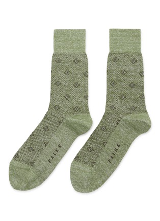 Main View - Click To Enlarge - FALKE - Mosaic Floor Crew Socks