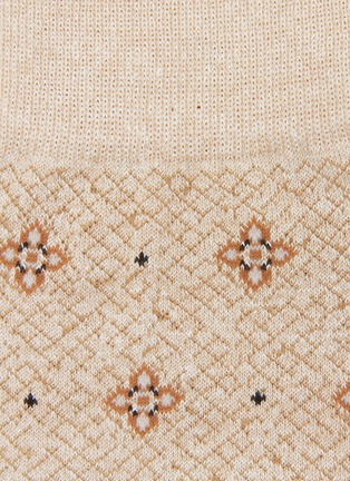 Detail View - Click To Enlarge - FALKE - Mosaic Floor Crew Socks