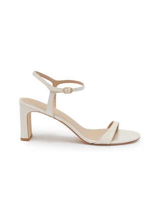Main View - Click To Enlarge - STUART WEITZMAN - Babette 85 Patent Leather Heeled Sandals