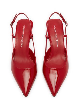 Detail View - Click To Enlarge - STUART WEITZMAN - Vinnie 50 Patent Leather Slingback Pumps