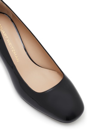 Detail View - Click To Enlarge - STUART WEITZMAN - Stuart Power 50 Patent Leather Pumps