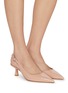 Figure View - Click To Enlarge - STUART WEITZMAN - Stuart Sculpt 50 Slingback Pumps