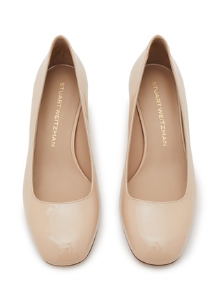 Detail View - Click To Enlarge - STUART WEITZMAN - Stuart Power 50 Patent Leather Pumps