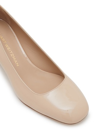 Detail View - Click To Enlarge - STUART WEITZMAN - Stuart Power 50 Patent Leather Pumps