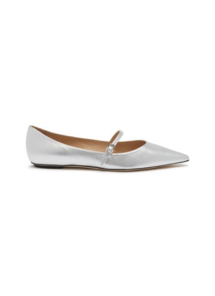 Main View - Click To Enlarge - STUART WEITZMAN - Emilia Leather Mary Jane Flats