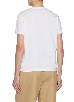 Back View - Click To Enlarge - MO&CO. - Le Peche Graphic Cotton T-shirt