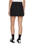 Back View - Click To Enlarge - MO&CO. - Belted Dark Wash Denim Skirt