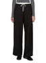 Main View - Click To Enlarge - MO&CO. - Wide Leg Layered Waist Pants