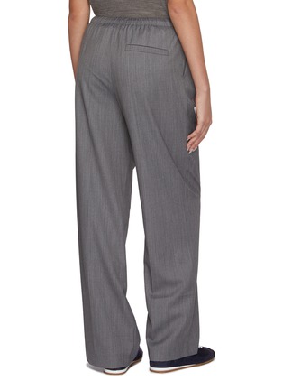 Back View - Click To Enlarge - MO&CO. - Drawstring Wide Leg Pants