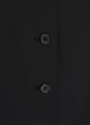  - MO&CO. - Square Neckline Wool Blend Top