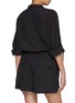 Back View - Click To Enlarge - MO&CO. - V-neck Drawstring Cargo Jumpsuit