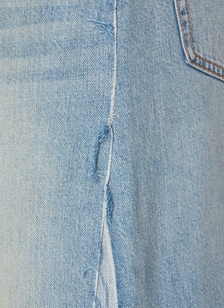  - MO&CO. - Paneled Denim Maxi Skirt