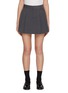 Main View - Click To Enlarge - MO&CO. - Pleated Wool Blend Mini Skirt