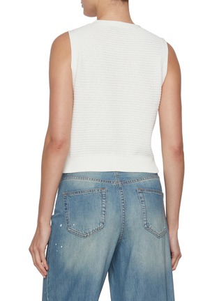 Back View - Click To Enlarge - MO&CO. - V-neck Knit Gilet