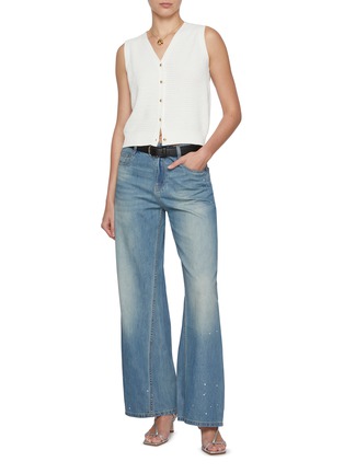 Figure View - Click To Enlarge - MO&CO. - V-neck Knit Gilet