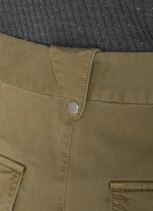  - MO&CO. - Pleated Wide Leg Cotton Pants