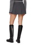 Back View - Click To Enlarge - MO&CO. - Pleated Mini Skirt