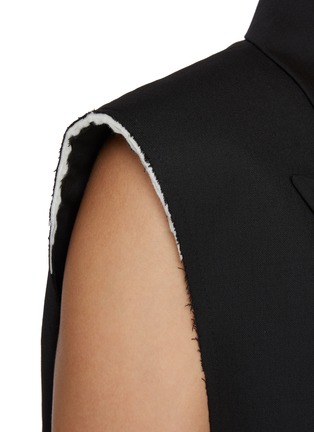  - MO&CO. - Tailored Sleeveless Wool Blend Blazer Dress
