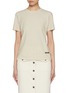 Main View - Click To Enlarge - MO&CO. - Logo Patch Cotton T-Shirt