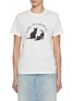 Main View - Click To Enlarge - MO&CO. - Cat Graphic Cotton T-shirt