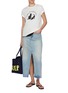 Figure View - Click To Enlarge - MO&CO. - Cat Graphic Cotton T-shirt