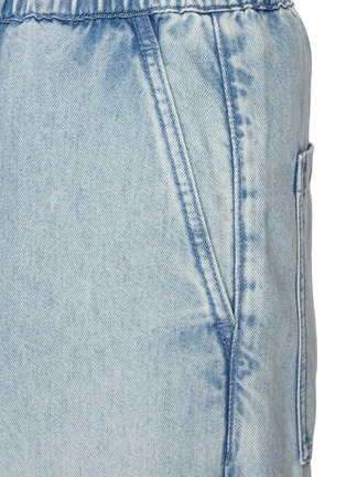  - MO&CO. - Elasticated Drawstring Light Wash Jeans
