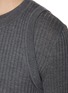  - MO&CO. - Crewneck Layered Knit Cardigan