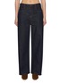 Main View - Click To Enlarge - MO&CO. - Wide Leg Dark Wash Jeans
