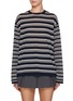 Main View - Click To Enlarge - MO&CO. - Striped Crewneck Sweater