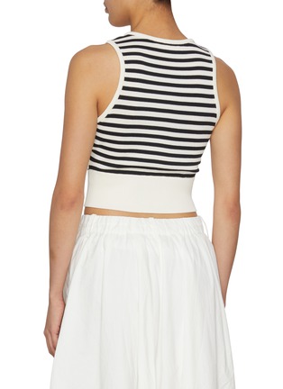 Back View - Click To Enlarge - MO&CO. - Striped Tank Top