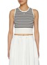 Main View - Click To Enlarge - MO&CO. - Striped Tank Top