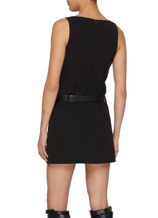 Back View - Click To Enlarge - MO&CO. - Square Neck Mini Dress