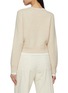 Back View - Click To Enlarge - MO&CO. - Layered Round Neck Cardigan