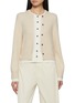 Main View - Click To Enlarge - MO&CO. - Layered Round Neck Cardigan