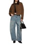 Figure View - Click To Enlarge - MO&CO. - Cropped Cotton Bomber Jacket