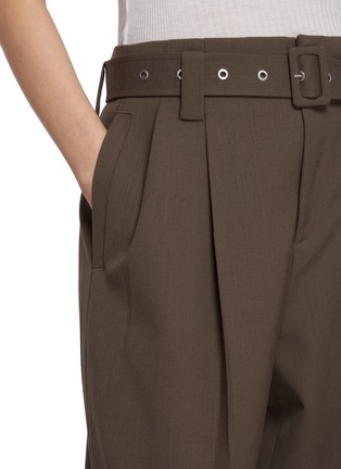  - MO&CO. - Wide Leg Belted Pants