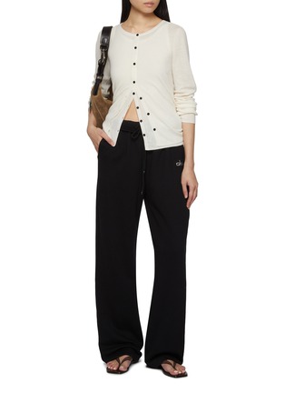 Figure View - Click To Enlarge - MO&CO. - Layered Wool Cardigan Set