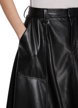 - MO&CO. - High Waist Pleated Midi Skirt