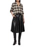 Figure View - Click To Enlarge - MO&CO. - High Waist Pleated Midi Skirt