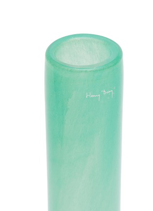 Detail View - Click To Enlarge - HENRY DEAN - Collectibles Small Cylinder Holder — Green