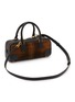 Detail View - Click To Enlarge - LOEWE - Amazona 23 Cropped Tartan Leather Handbag